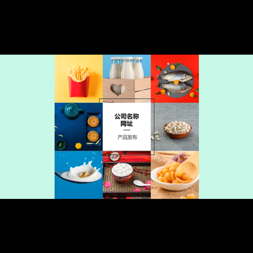 彩色快闪产品展示宣传