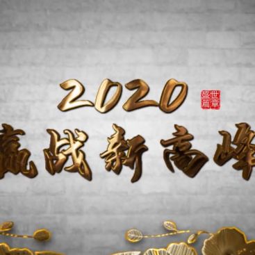 烫金字栏目片头